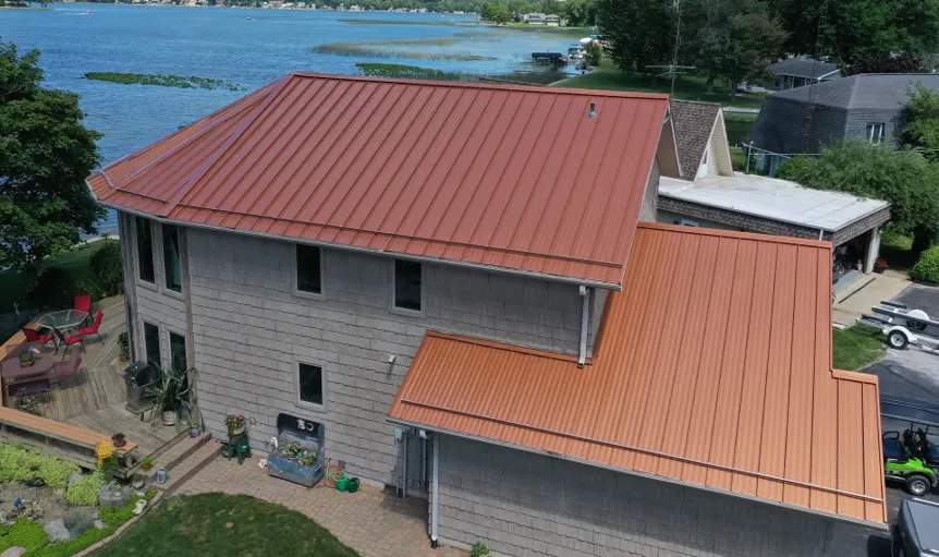 Metal roofing by Greencastle Metal Roofing near Danville, IN